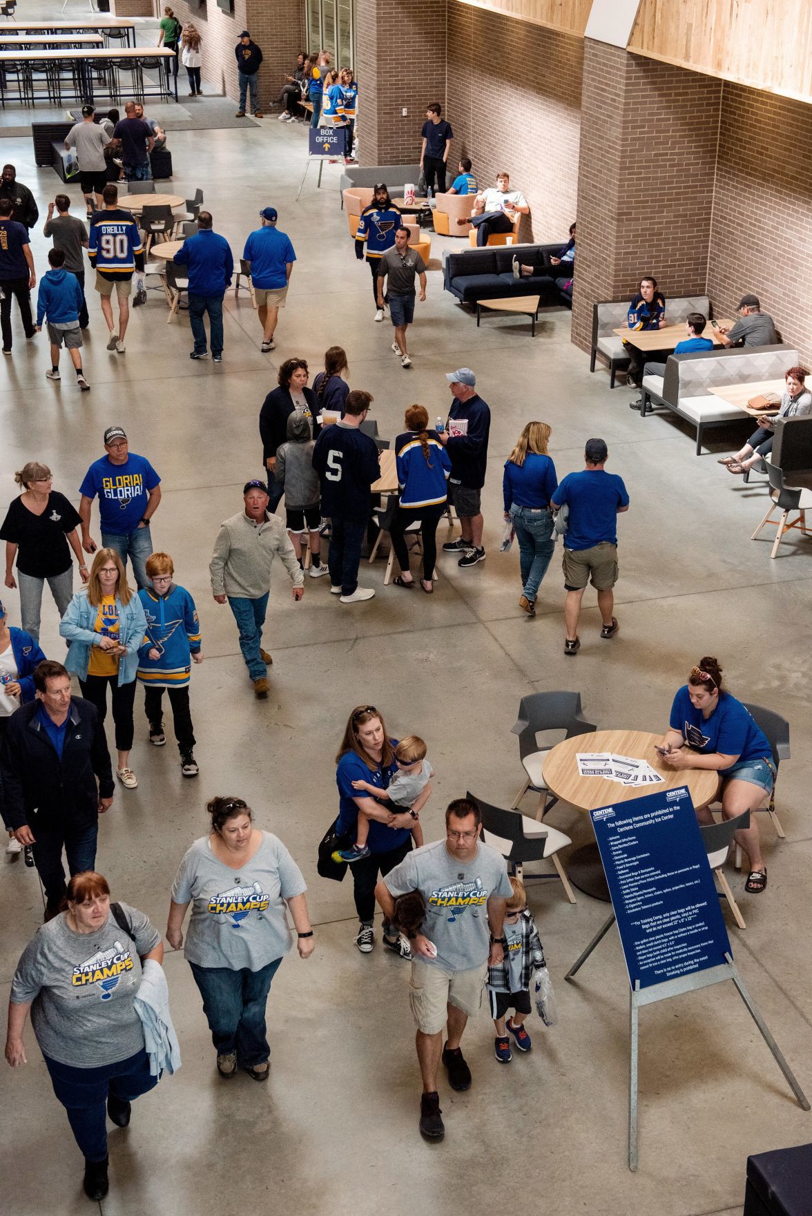 St. Louis Blues host first open practice of 2019-20 season